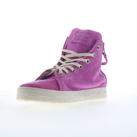 A.S. 98 Adler Womens Pink Leather Lace Up Lifestyle Sneakers Shoes
