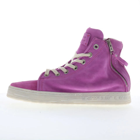 A.S. 98 Adler Womens Pink Leather Lace Up Lifestyle Sneakers Shoes