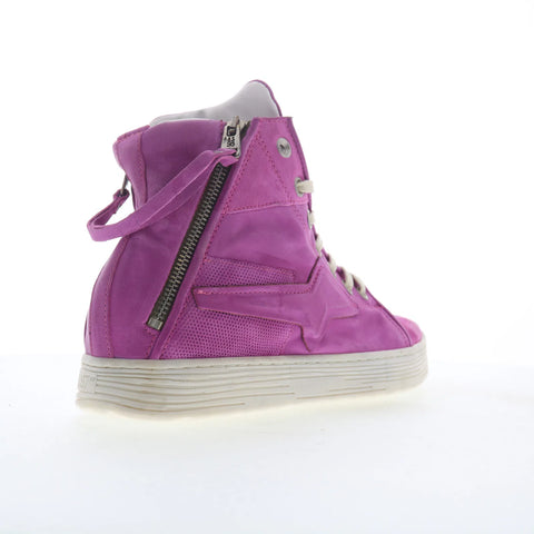 A.S. 98 Adler Womens Pink Leather Lace Up Lifestyle Sneakers Shoes