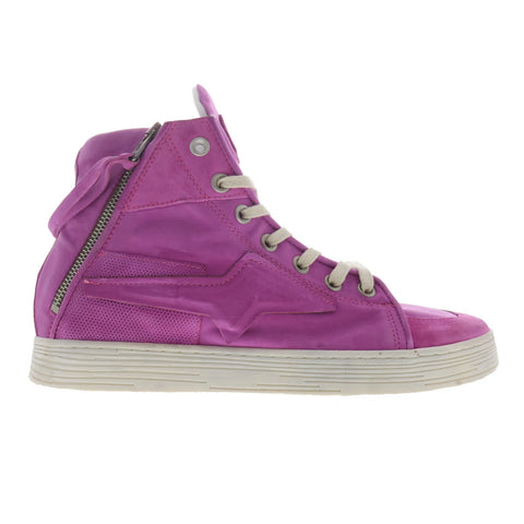 A.S. 98 Adler Womens Pink Leather Lace Up Lifestyle Sneakers Shoes