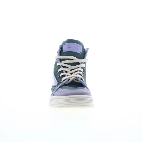 A.S. 98 Adler Womens Purple Leather Lace Up Lifestyle Sneakers Shoes