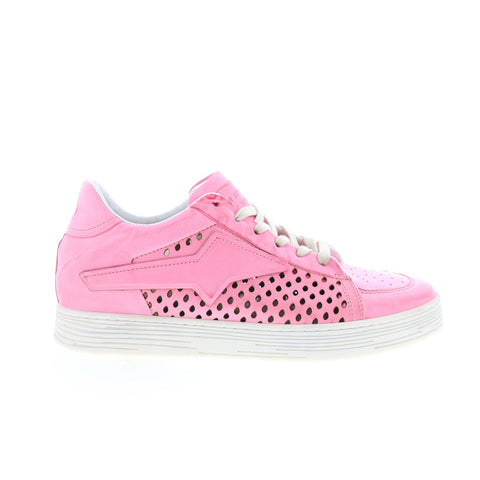 A.S. 98 Adrian Womens Pink Leather Lace Up Lifestyle Sneakers Shoes
