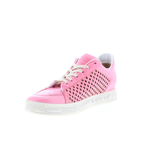 A.S. 98 Adrian Womens Pink Leather Lace Up Lifestyle Sneakers Shoes