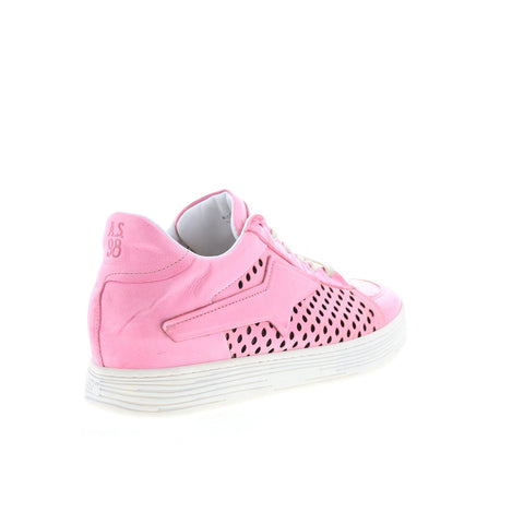 A.S. 98 Adrian Womens Pink Leather Lace Up Lifestyle Sneakers Shoes