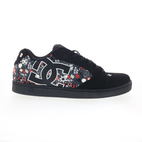 DC Raif SE ADYS100023 Mens Black Nubuck Skate Inspired Sneakers Shoes
