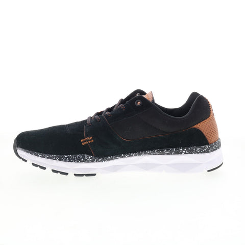 DC Player SE ADYS100113 Mens Black Suede Skate Inspired Sneakers Shoes