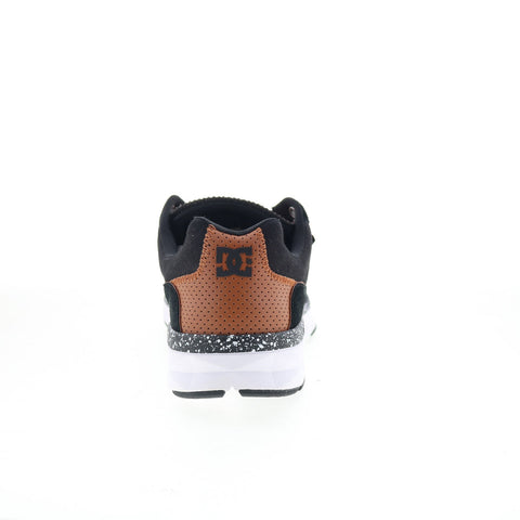 DC Player SE ADYS100113 Mens Black Suede Skate Inspired Sneakers Shoes
