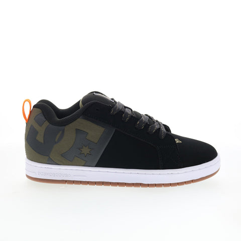 DC Court Graffik SQ ADYS100442-BO0 Mens Black Skate Inspired Sneakers Shoes