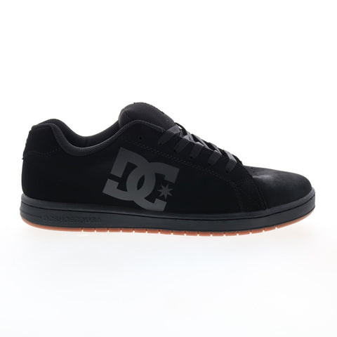 DC Gaveler ADYS100536-BGM Mens Black Nubuck Skate Inspired Sneakers Shoes