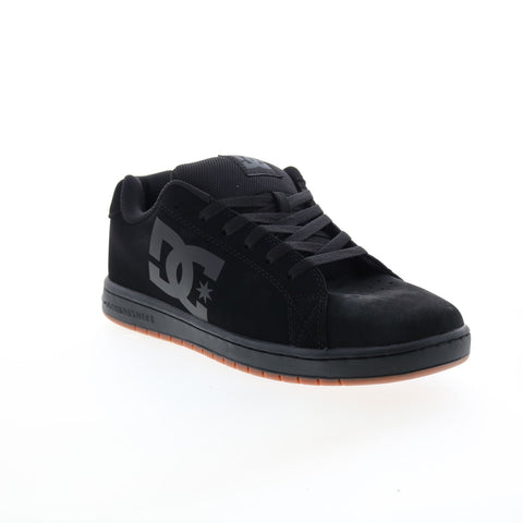 DC Gaveler ADYS100536-BGM Mens Black Nubuck Skate Inspired Sneakers Shoes