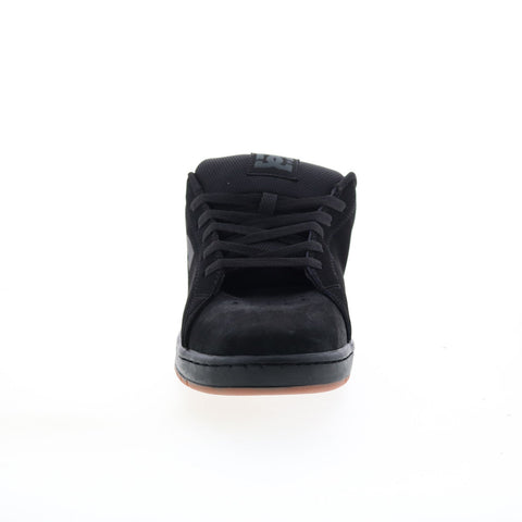 DC Gaveler ADYS100536-BGM Mens Black Nubuck Skate Inspired Sneakers Shoes