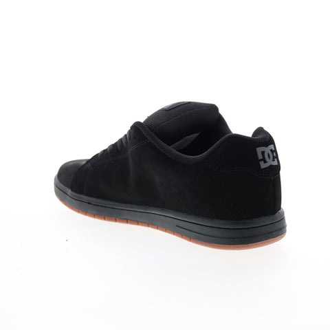 DC Gaveler ADYS100536-BGM Mens Black Nubuck Skate Inspired Sneakers Shoes