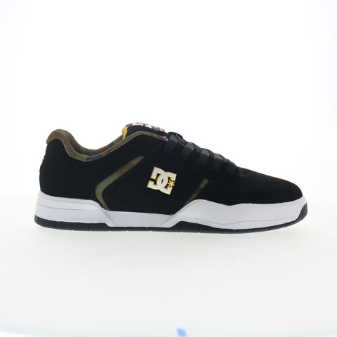 DC Central ADYS100551-WCO Mens Black Nubuck Skate Inspired Sneakers Shoes