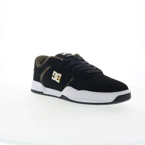 DC Central ADYS100551-WCO Mens Black Nubuck Skate Inspired Sneakers Shoes