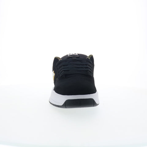 DC Central ADYS100551-WCO Mens Black Nubuck Skate Inspired Sneakers Shoes