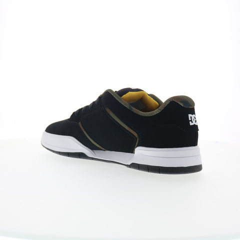 DC Central ADYS100551-WCO Mens Black Nubuck Skate Inspired Sneakers Shoes
