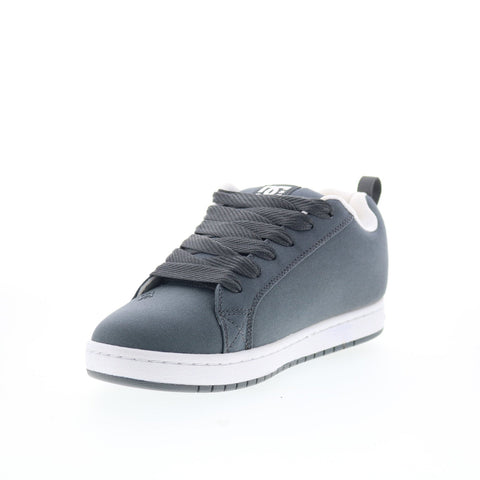 DC Court Graffik TX ADYS100591-GRW Mens Gray Skate Inspired Sneakers Shoes
