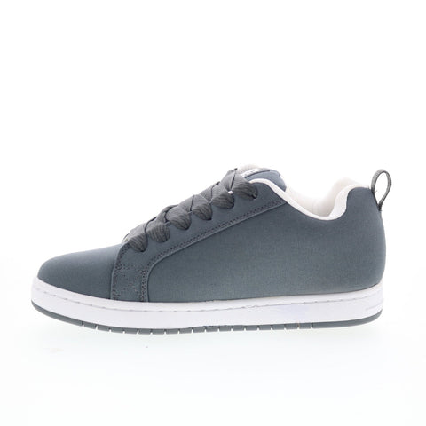 DC Court Graffik TX ADYS100591-GRW Mens Gray Skate Inspired Sneakers Shoes
