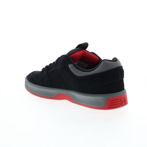 DC Lynx Zero ADYS100615-BYR Mens Black Nubuck Skate Inspired Sneakers Shoes