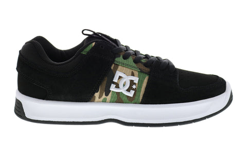 DC Lynx Zero ADYS100615 Mens Black Suede Skate Inspired Sneakers Shoes