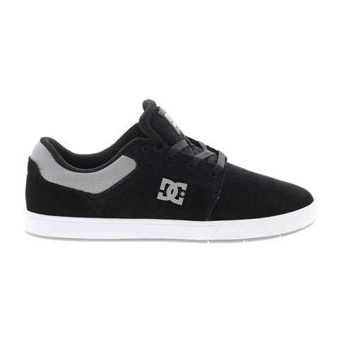 DC Crisis 2 ADYS100647-XKKS Mens Black Suede Skate Inspired Sneakers Shoes
