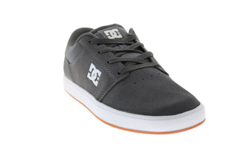 DC Crisis 2 ADYS100647-GW1 Mens Gray Suede Skate Inspired Sneakers Shoes