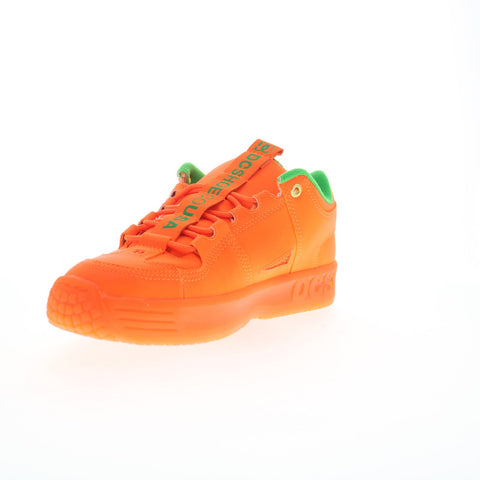 DC Lynx OG Carrots ADYS100684 Mens Orange Skate Inspired Sneakers Shoes