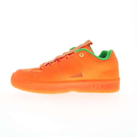 DC Lynx OG Carrots ADYS100684 Mens Orange Skate Inspired Sneakers Shoes