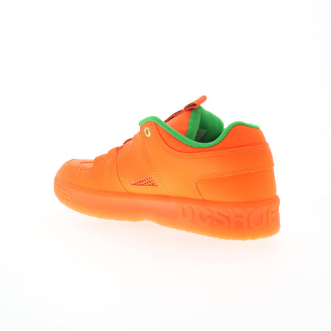 DC Lynx OG Carrots ADYS100684 Mens Orange Skate Inspired Sneakers Shoes