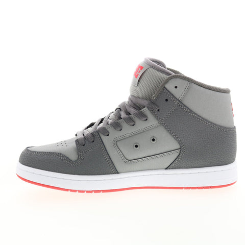 DC Manteca 4 HI ADYS100743-XWSN Mens Gray Skate Inspired Sneakers Shoes