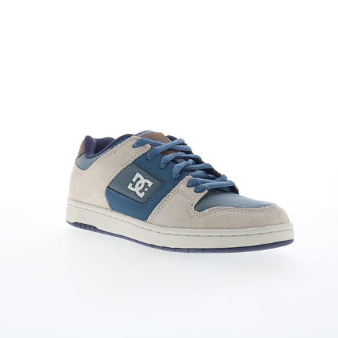 DC Manteca 4 ADYS100765-XSBW Mens Gray Suede Skate Inspired Sneakers Shoes