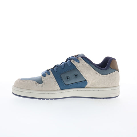DC Manteca 4 ADYS100765-XSBW Mens Gray Suede Skate Inspired Sneakers Shoes