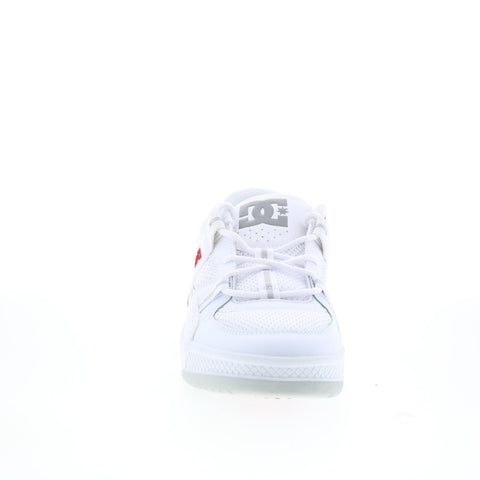 DC Construct ADYS100822-WR6 Mens White Skate Inspired Sneakers Shoes
