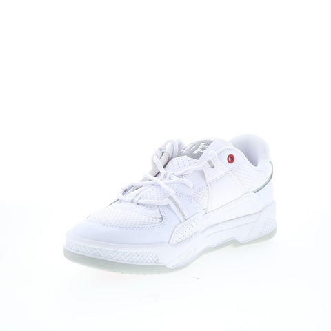 DC Construct ADYS100822-WR6 Mens White Skate Inspired Sneakers Shoes