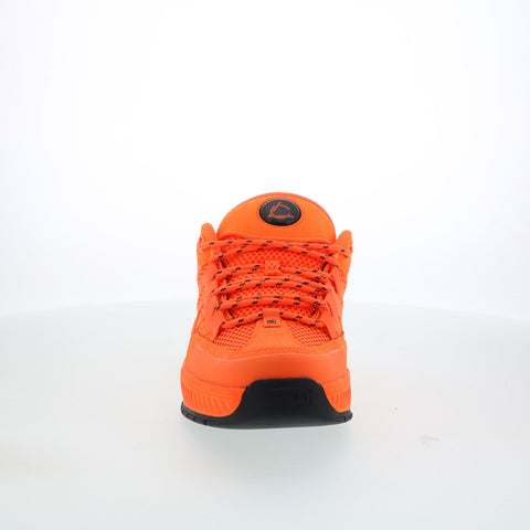 DC Lucien ADYS100833-FUO Mens Orange Leather Skate Inspired Sneakers Shoes
