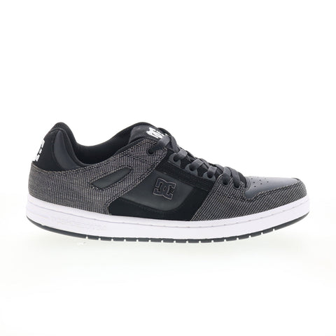 DC Spartan Sport Low SE ADYS101173 Mens Black Skate Inspired Sneakers Shoes