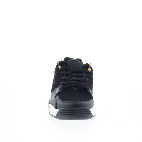 DC Versatile ADYS200075-0CP Mens Black Nubuck Skate Inspired Sneakers Shoes