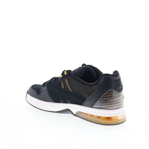 DC Versatile ADYS200075-0CP Mens Black Nubuck Skate Inspired Sneakers Shoes