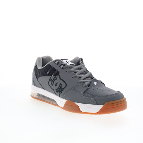 DC Versatile ADYS200075-XSSW Mens Gray Skate Inspired Sneakers Shoes