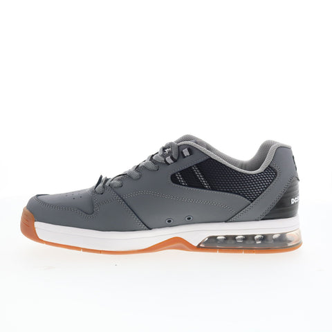 DC Versatile ADYS200075-XSSW Mens Gray Skate Inspired Sneakers Shoes