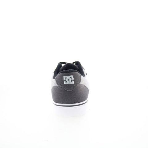 DC Anvil TX SE ADYS300036 Mens Gray Canvas Skate Inspired Sneakers Shoes