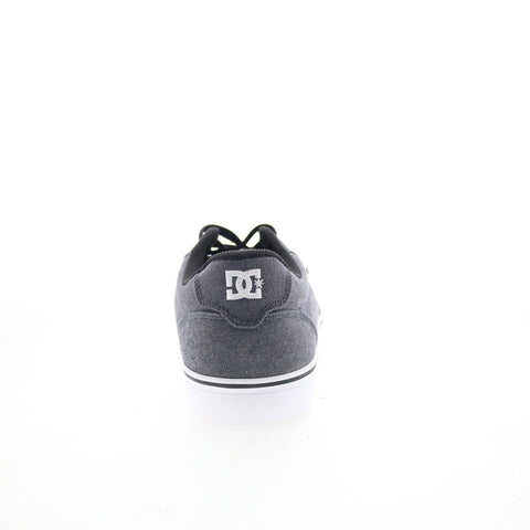 DC Anvil TX SE ADYS300036 Mens Gray Canvas Skate Inspired Sneakers Shoes