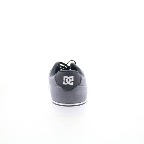 DC Anvil TX SE ADYS300036 Mens Gray Canvas Skate Inspired Sneakers Shoes