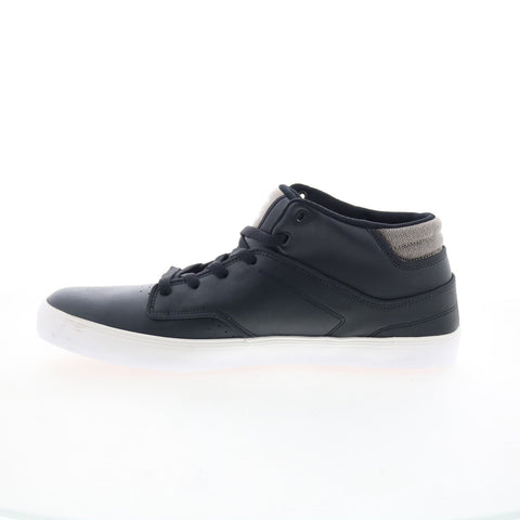 DC Comrade Mid ADYS300045 Mens Black Leather Skate Inspired Sneakers Shoes