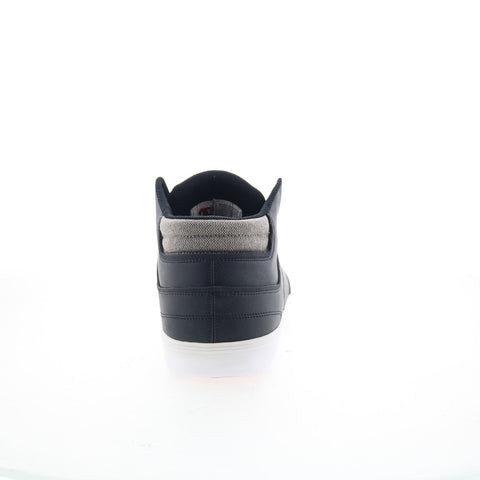 DC Comrade Mid ADYS300045 Mens Black Leather Skate Inspired Sneakers Shoes