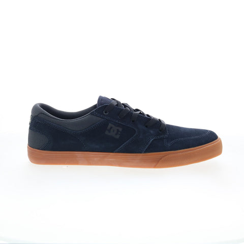 DC Nyjah Vulc ADYS300068 Mens Gray Suede Skate Inspired Sneakers Shoes