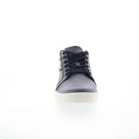 DC Council Mid LE ADYS300074 Mens Gray Leather Skate Inspired Sneakers Shoes
