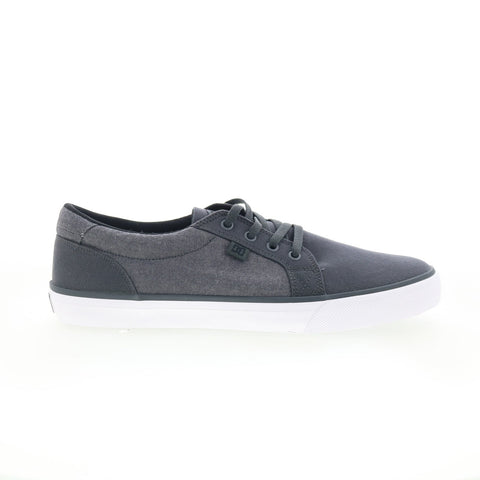 DC Council TX SE ADYS300087 Mens Gray Canvas Skate Inspired Sneakers Shoes