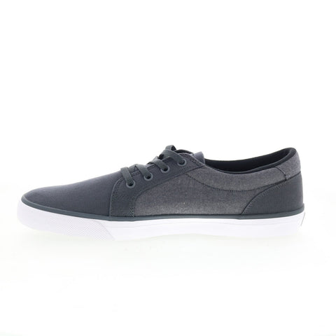 DC Council TX SE ADYS300087 Mens Gray Canvas Skate Inspired Sneakers Shoes
