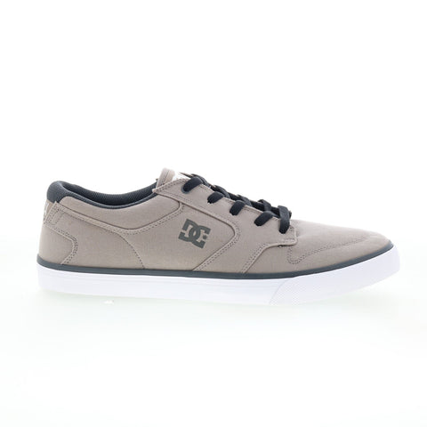 DC Nyjah Vulc TX ADYS300094 Mens Gray Canvas Skate Inspired Sneakers Shoes